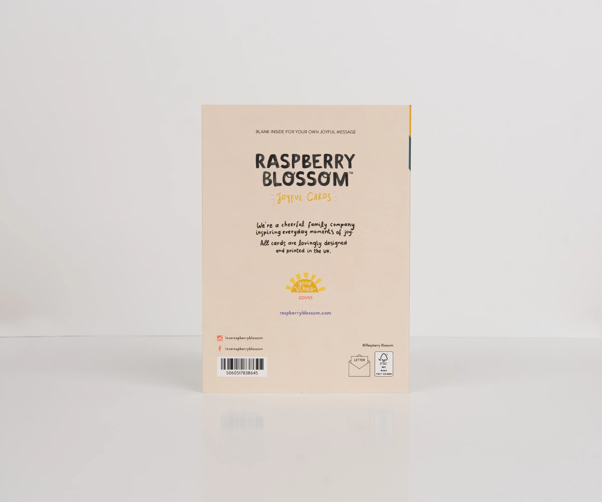 Raspberry Blossom '21' Colourful Birthday Card - Image 5