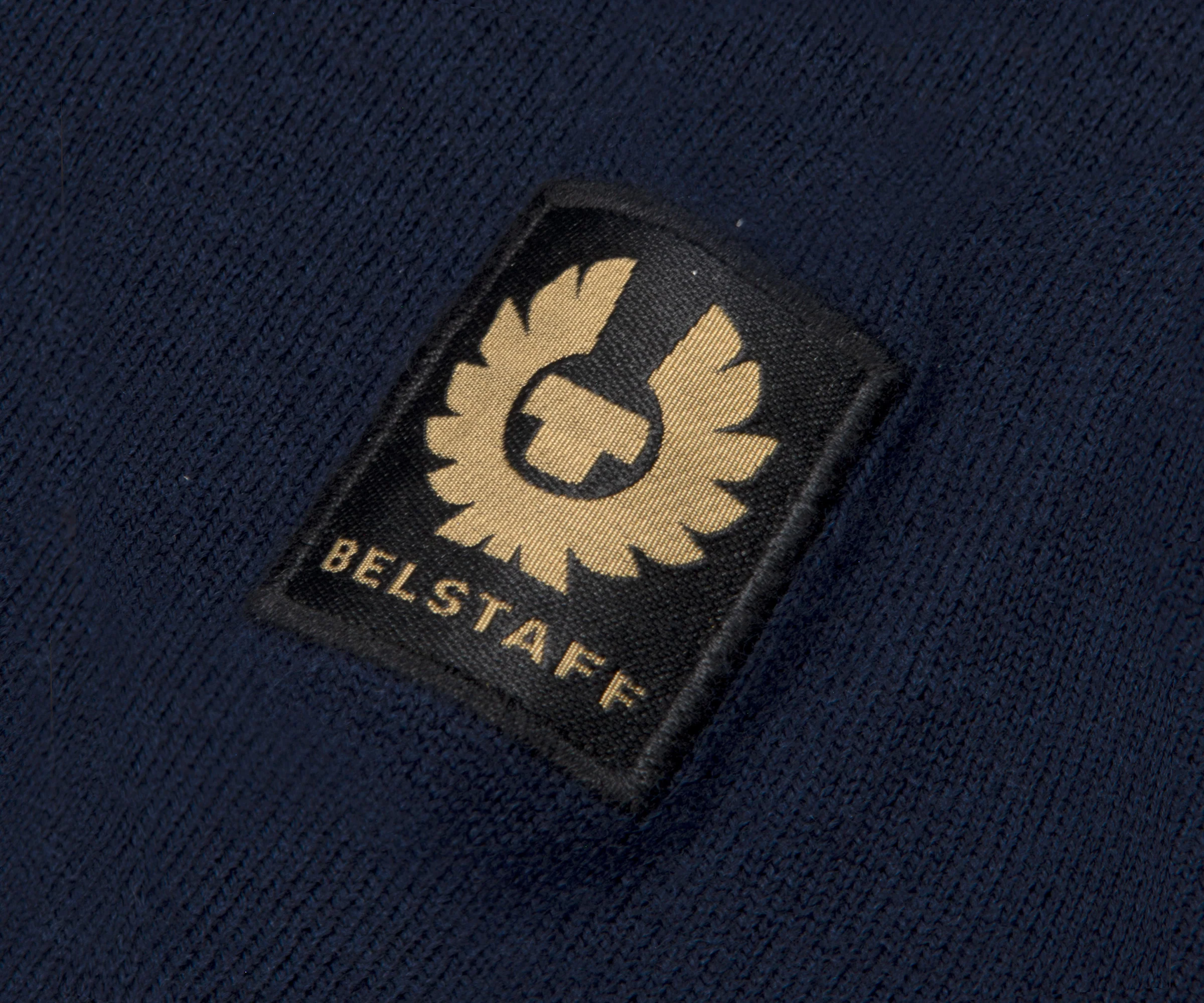 Belstaff Kerrigan Crewneck Knit Washed Navy - Image 2