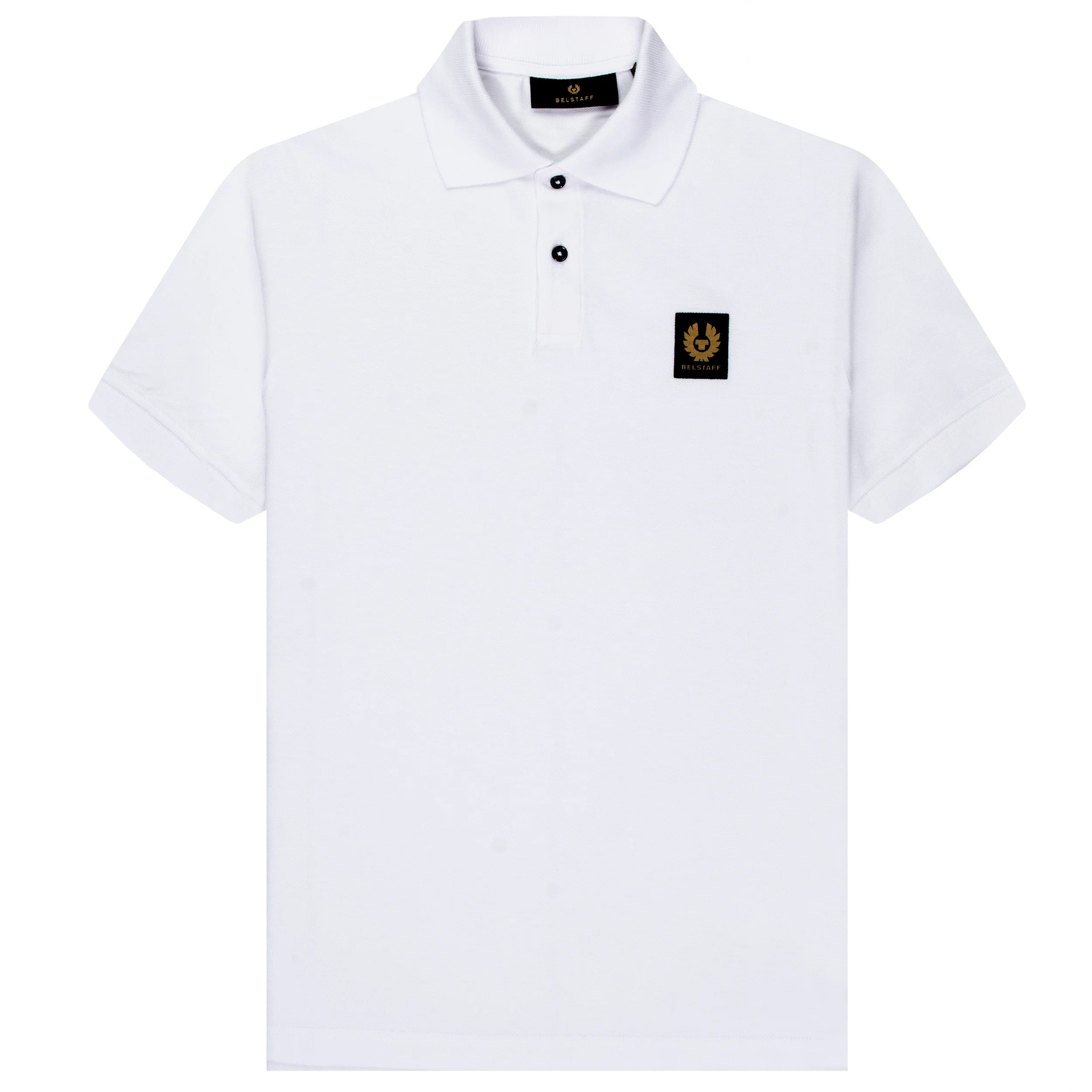 Belstaff Logo Polo White