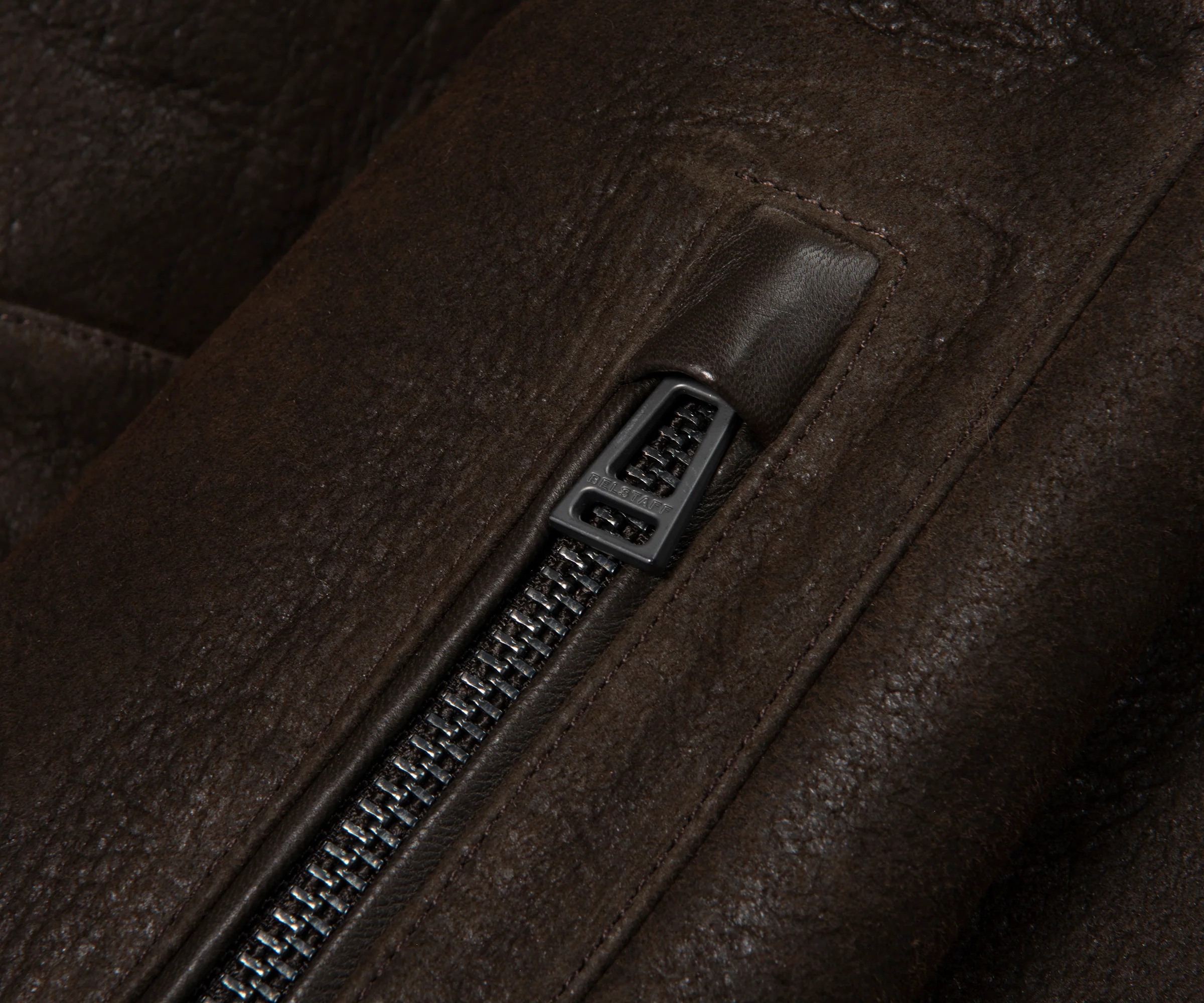 Belstaff Tundra Brown Shearling Jacket - Image 6