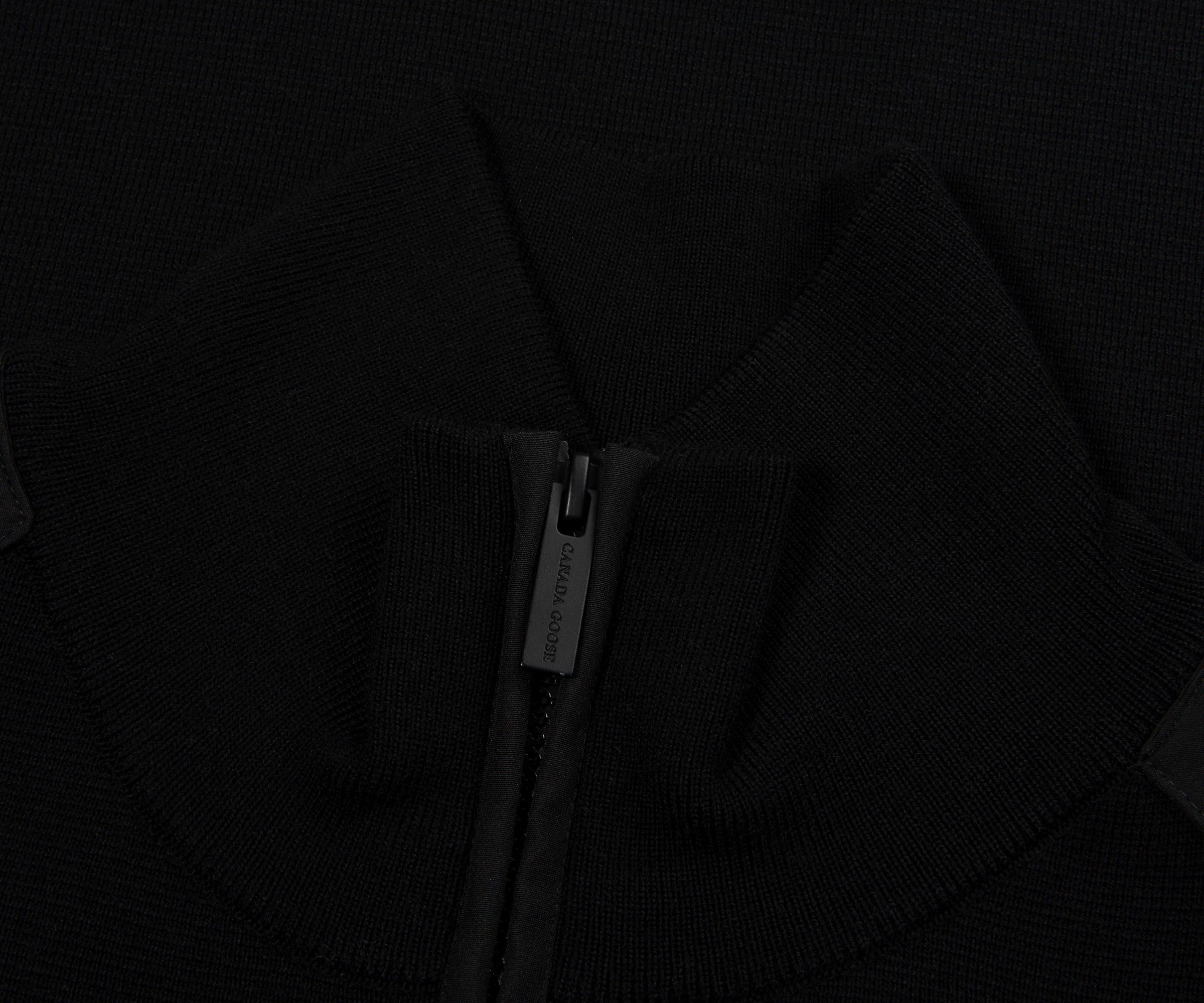 Canada Goose Black Stormont 1/4 Zip Sweater - Image 2