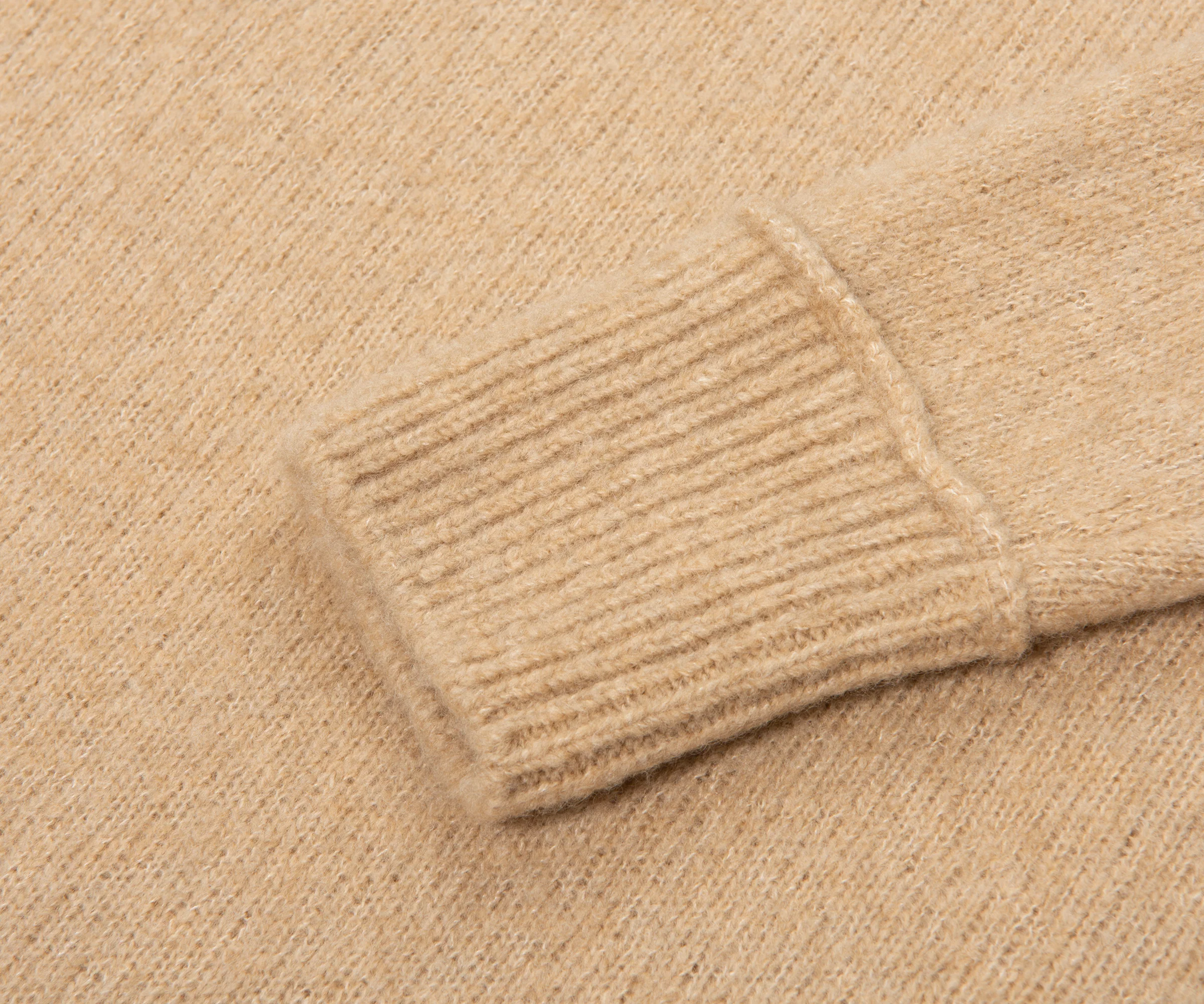 Moncler Caramel Knitted Roll Neck - Image 4