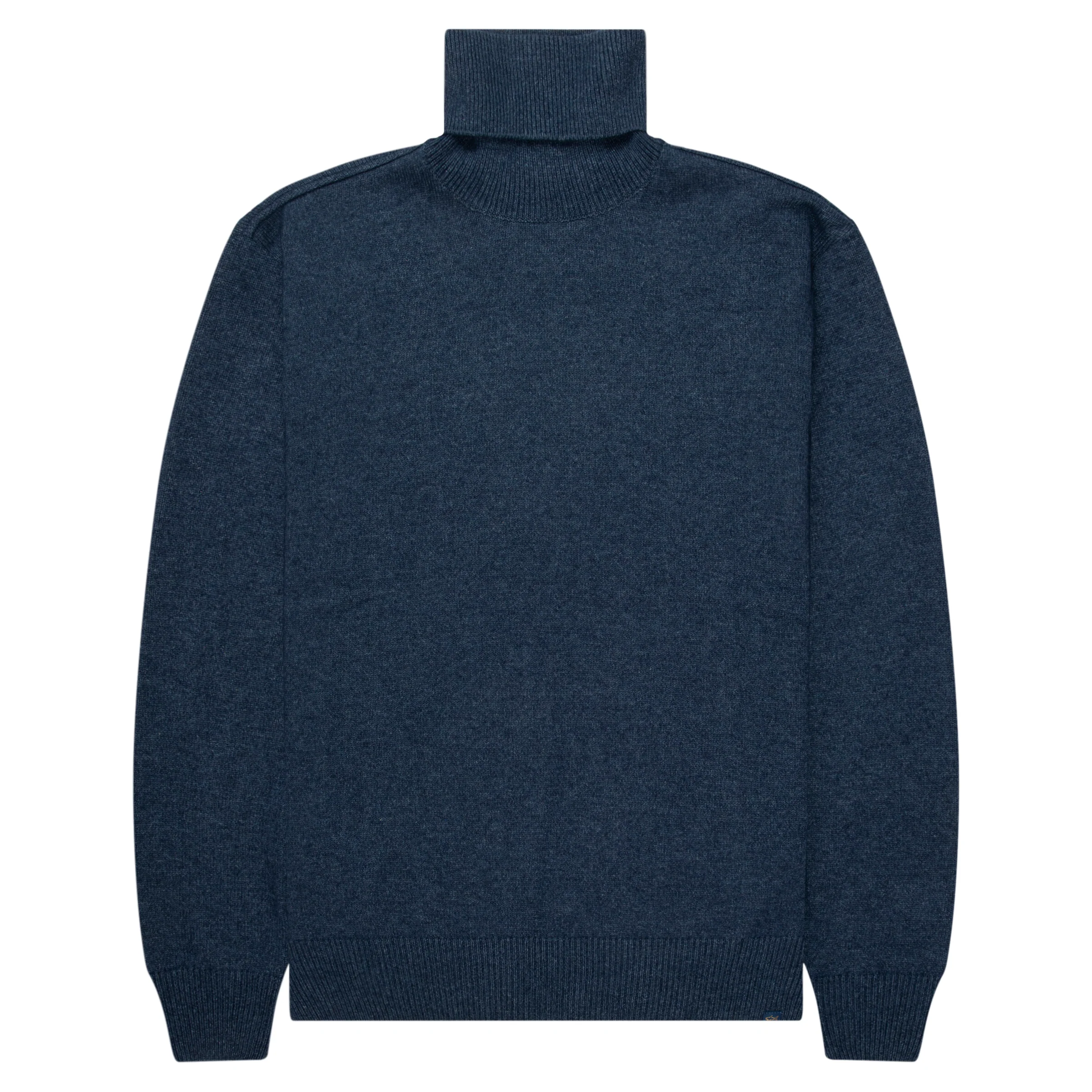 Paul & Shark Blue Knitted Roll Neck