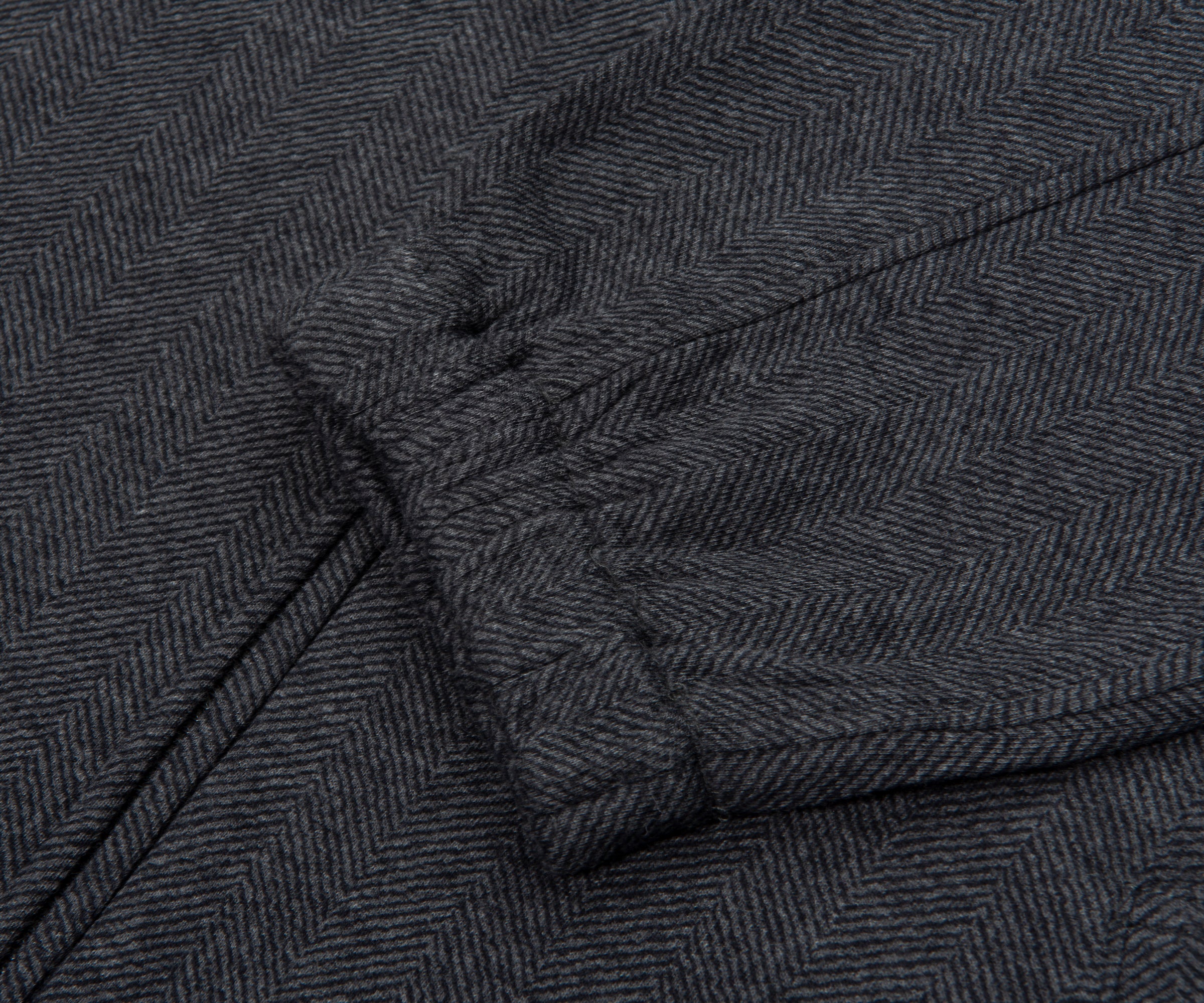 Ralph Lauren Grey Herringbone Full Zip Bomber - Image 5
