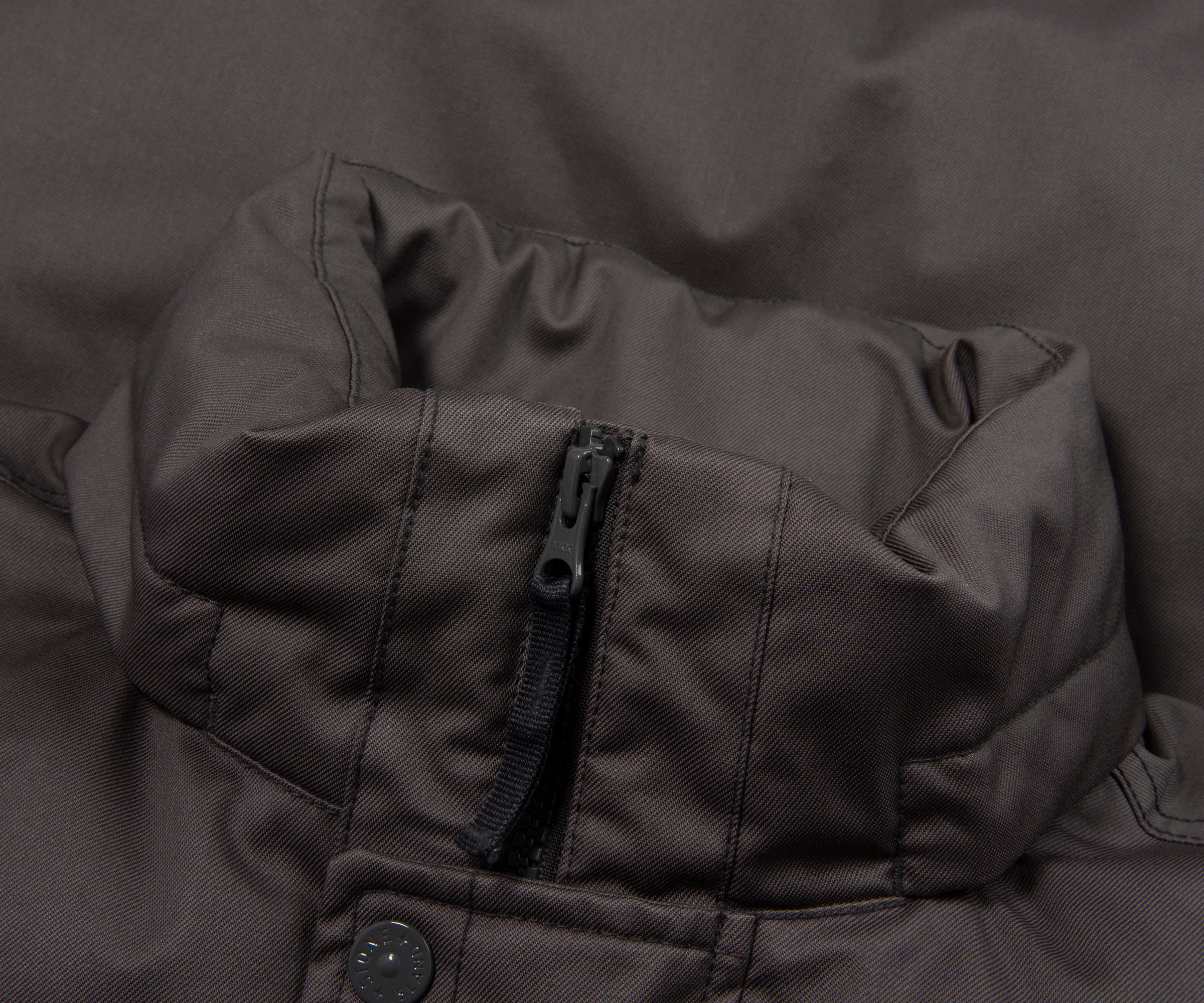 Stone Island Ghost Grey Performance Twill Wool TC Gilet - Image 2