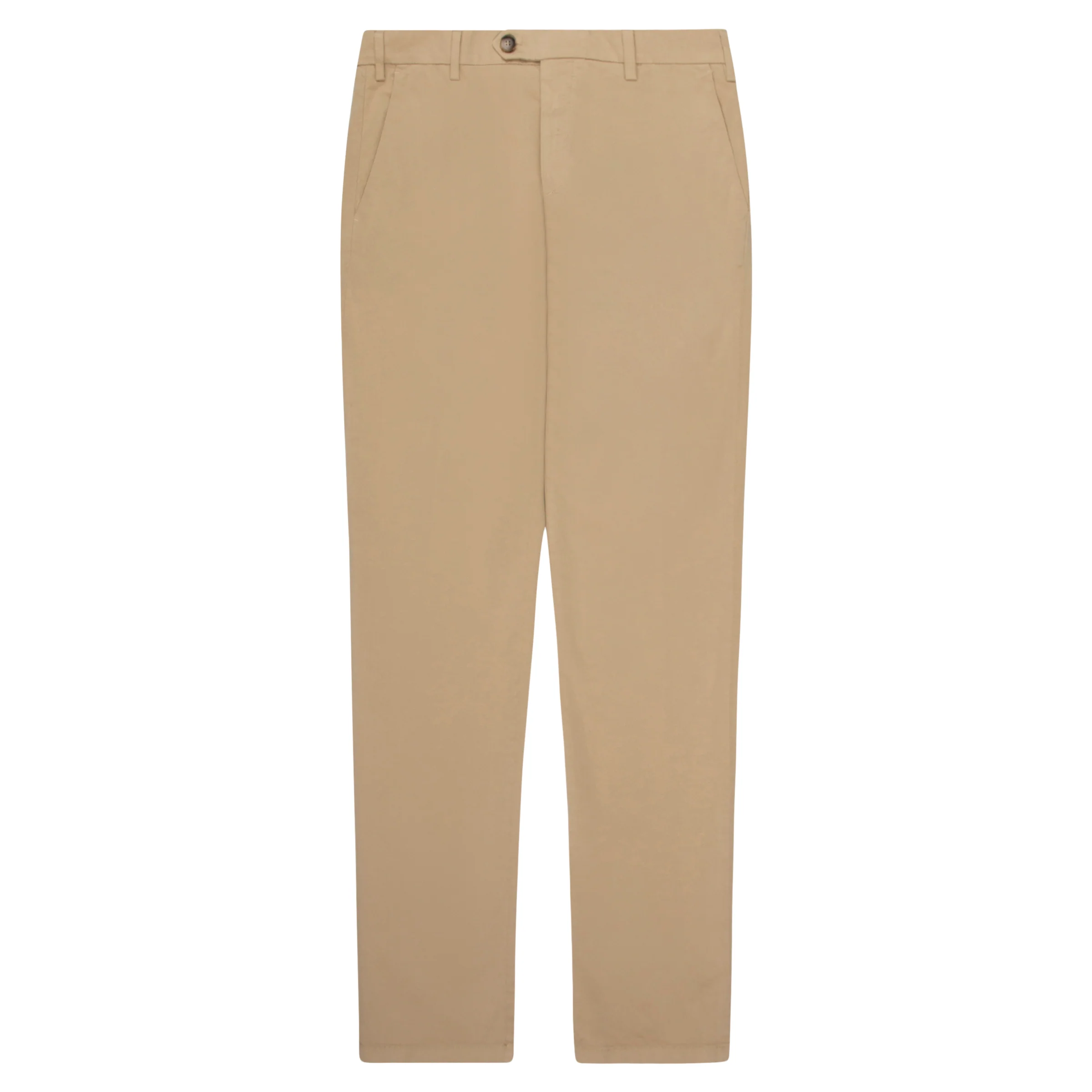 Canali Beige Garment Dyed Chinos