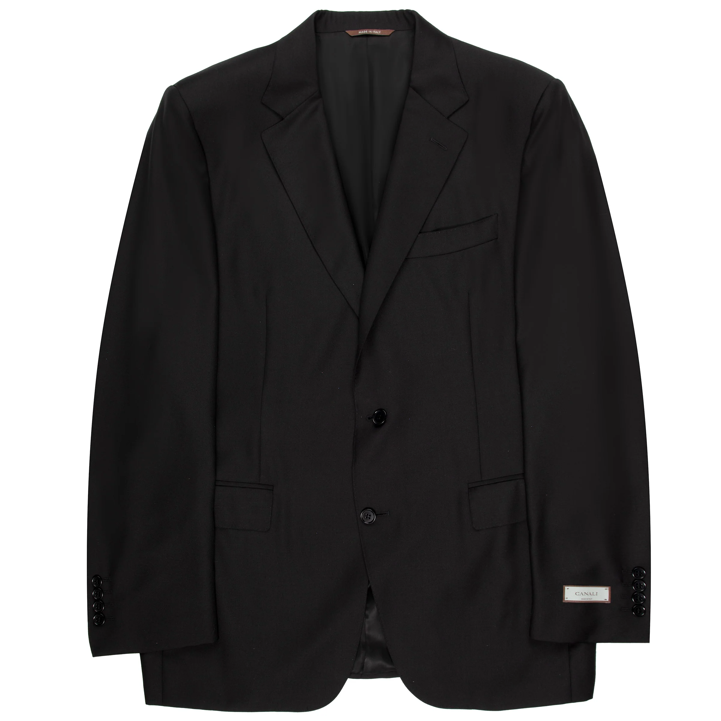Canali Two-Buttoned Suit Black