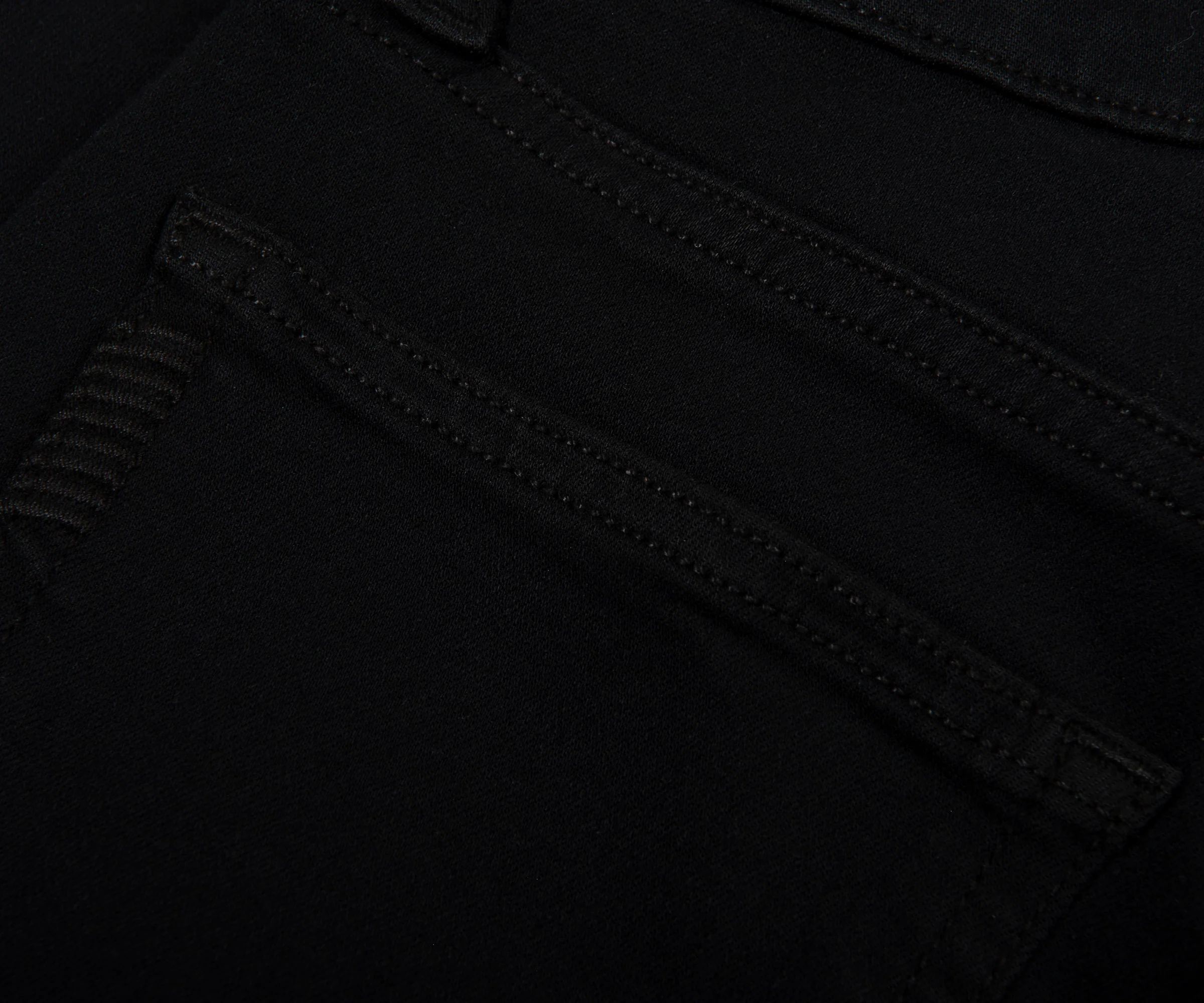 Paige Cindy High Rise Skinny Straight Black Shadow Jeans - Image 4