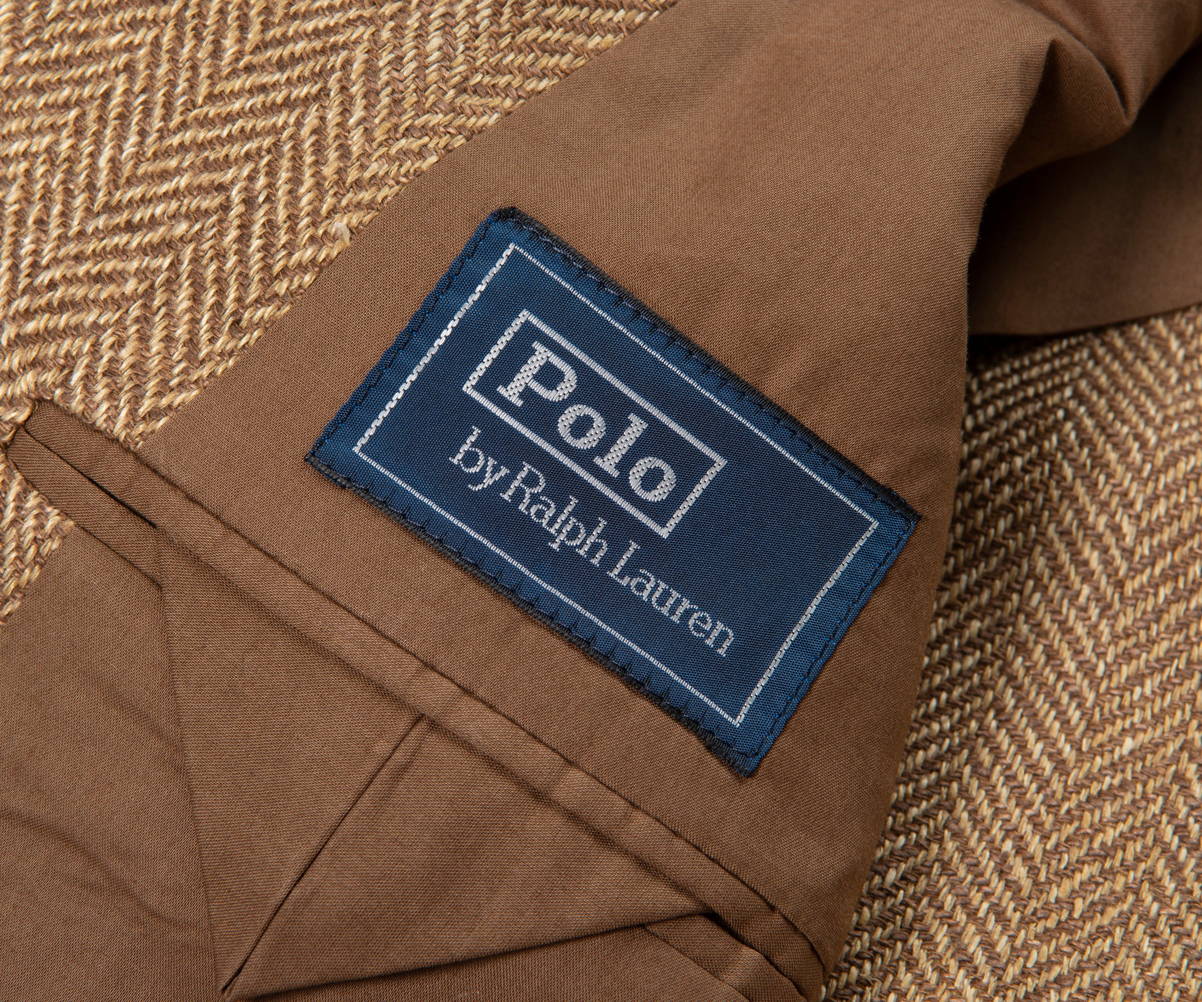Ralph Lauren Caramel The RL67 Herringbone Blazer - Image 7