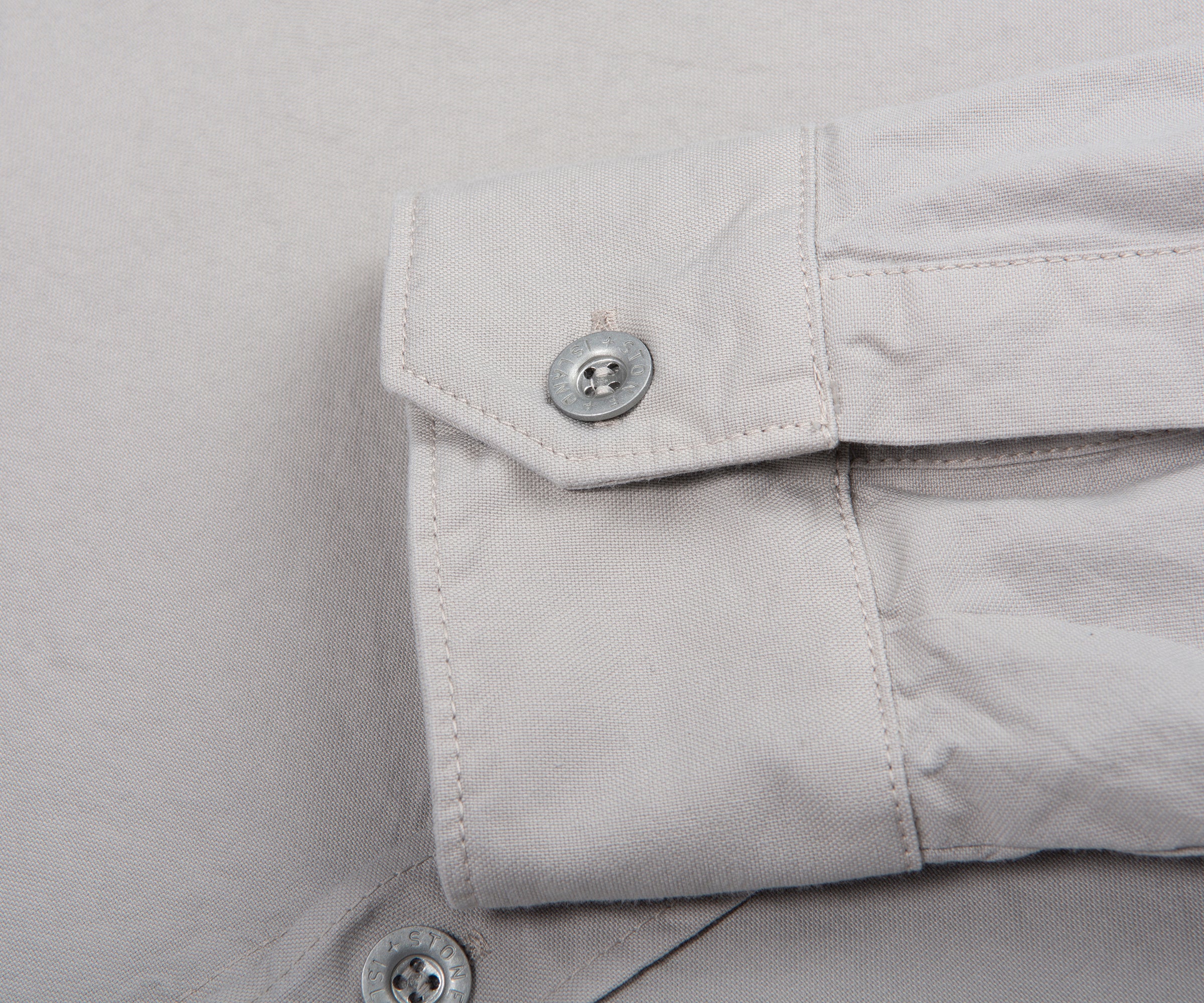 Stone Island Marina Grey Chest Pocket Overshirt - Image 6